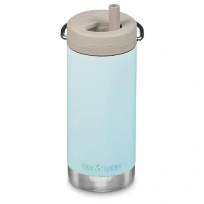 Afbeelding van Klean Kanteen TKWide thermosfles met twistdop 355 ml lichtblauw