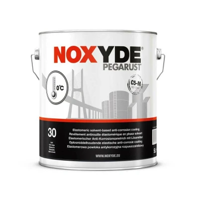 Afbeelding van rust oleum noxyde pegarust ral 9004 signaalzwart 20 ltr