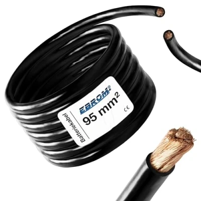 Afbeelding van Batterijkabel, aderkabel, H07V K, 95 mm², batterijkabel 99,9% OFC koper, gesneden per meter, mm2 (95 mm2)