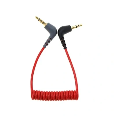 Afbeelding van Be In Your Mind 3,5 mm TRS naar TRRS Patch Adapter Microfoon Kabel Mannelijk Plug Microfoon/Audio/Lavalier Compatibel met Rode SC7/BOYA MM1