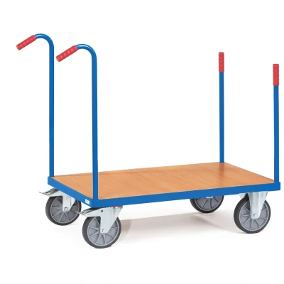 Afbeelding van Fetra 2580 Plateauwagen Staal Poedercoating Laadvermogen (max.): 400 kg
