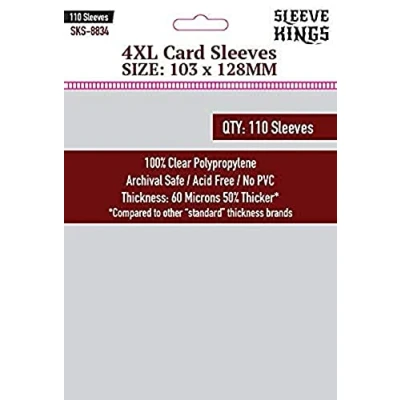 Afbeelding van Premium kaarthoezen 4XL (103mm x 128mm) 110 mouwen per pak