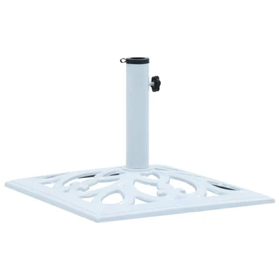 Afbeelding van Parasolvoet 12 kg 49 cm gietijzer wit