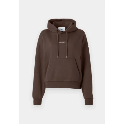 Afbeelding van JJXX Sweatshirt &#039;JXStudio Vesterbro&#039; donkerbruin / wit