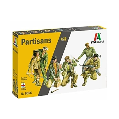 Afbeelding van 1:35 Italeri 6556 Partisans Plastic Modelbouwpakket