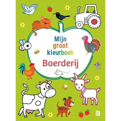 Afbeelding van Mijn groot kleurboek: Boerderij (Paperback)