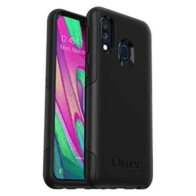 Afbeelding van OtterBox voor Galaxy A40, Val Bescherming Hoesje, Commuter Lite Series, Zwart Zonder Verpakking