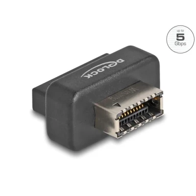 Afbeelding van Delock USB 5 Gbps Adapter Pfostenbuchse zu intern Typ E Key A Buchse m