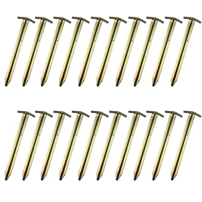 Afbeelding van Moritz® stalen T profiel haring tentharing camping 30 40 of 50 cm (20 stuks, cm)