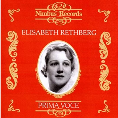 Afbeelding van Rethberg Elisabeth (CD)