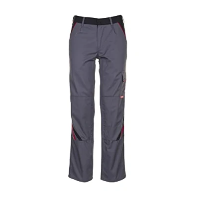 Afbeelding van Planam werkbroek Highline, maat 27, leisteen/zwart/rood, 2322027 26 leisteen/zwart/rood