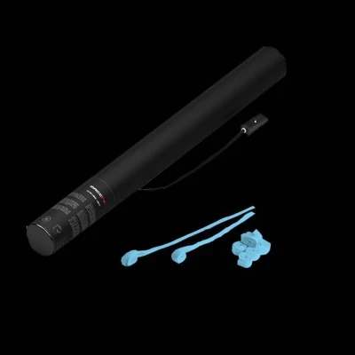 Afbeelding van MagicFX elektrisch streamer kanon 50cm lichtblauw