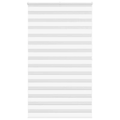 Afbeelding van vidaXL Zebra rolgordijn 120x200 cm stofbreedte 115,9cm polyester wit