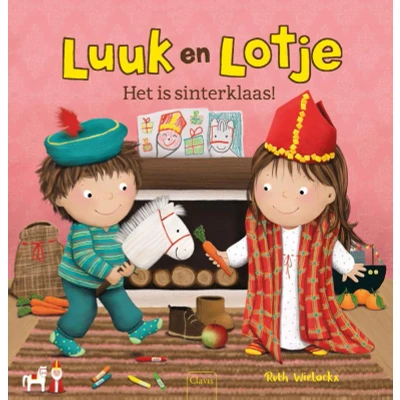 Afbeelding van Luuk en Lotje. Het is sinterklaas!