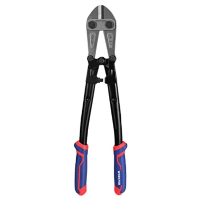 Afbeelding van WORKPRO 18 inch boutsnijder, chroom molybdeenstalen mes, zware boutsnijder met zachte rubberen grip, snijgereedschap voor snijketting, draad, schroef, klinknagel