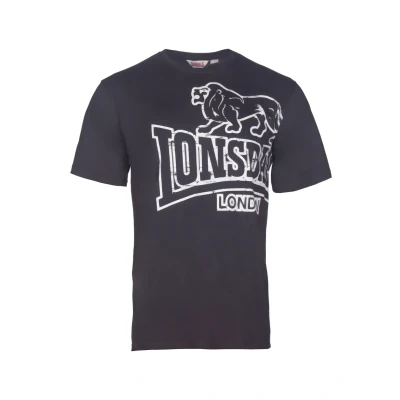 Afbeelding van Lonsdale Tshirt print, Heren, Maat: 5XL, Black