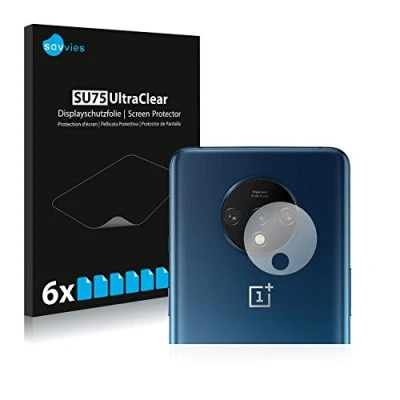 Afbeelding van Savvies Screenprotector voor OnePlus 7T (ALLEEN Camera Lens) Folie Beschermfolie transparant (6 Stuks)