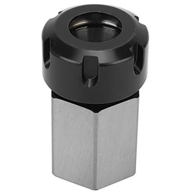 Afbeelding van ER25 ER32 ER40 Spantangstuk, Hex Spantang Chuck Block, Carbon Staal CNC Draaibank Gereedschapshouder Draaien Tool Spantingblok, Blok Set, voor Quick Klemmen op Machines (ER25)