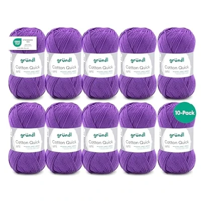 Afbeelding van 865 130 Cotton Quick Uni 10x50 gram violet