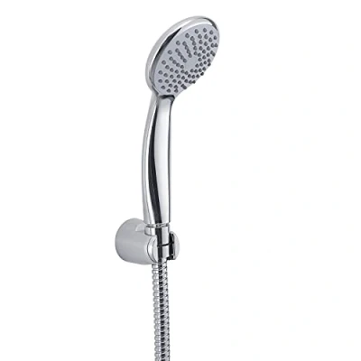 Afbeelding van GEDY G Easy 05, universele handdouche, 1 straal, vaste en flexibele douchekop, 150 cm, ABS met chromen afwerking, R&amp;S design, inclusief zandfilter, uniek