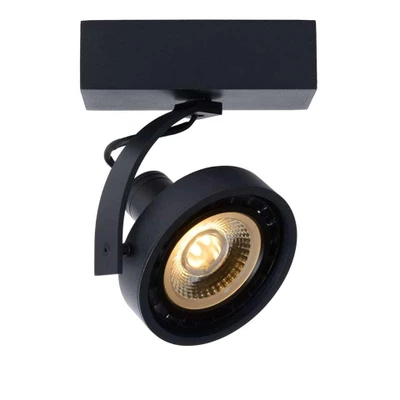 Afbeelding van Lucide DORIAN Plafondspot LED Dim to warm GU10 1x12W Zwart