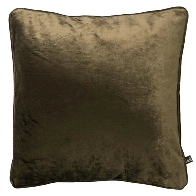 Afbeelding van Hoii CHLOE Sierkussen 50x50 cm Military Olive Groen met duurzame kussenvulling