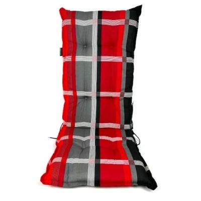 Afbeelding van Madison Tuinstoelkussen hoge rug 50x123 cm Wide red