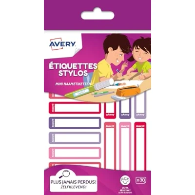 Afbeelding van Avery Mini naametiketten 50 x 10 mm, assorti, permanent klevend RESMI3