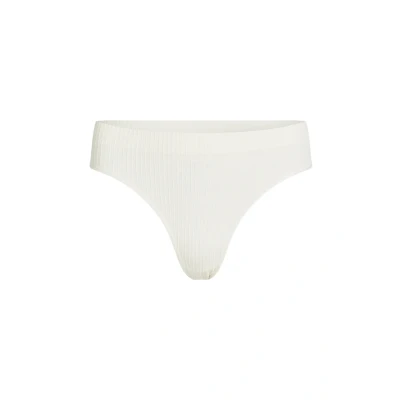 Afbeelding van Hunkemöller Dames Lingerie Hoog uitgesneden string Dianne Wit maat S