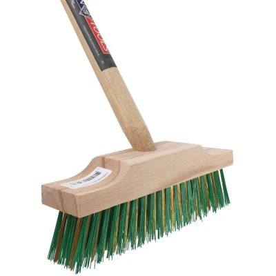 Afbeelding van Talen Tools Terrasbezem Staal Groot met Steel