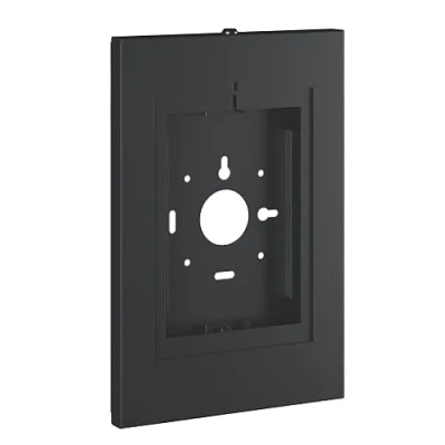 Afbeelding van conecto Wandhouder voor tablet, afsluitbare stalen behuizing Tab A 10.1 (2019)/Tab A7/S6 Lite 10.4/10.5&quot;/11 en iPad 5/6/7/8/9/ Air 9.7&quot;/10.5&quot;/10.9&quot;/iPad 9.7&quot;/10.5&quot;/11, zwart