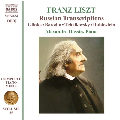 Afbeelding van Alexandre Dossin Liszt: Russian Transcriptions (CD)