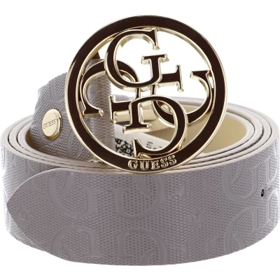 Afbeelding van GUESS Riem Caddie Adjustable Belt W105 Taupe Lichtgrijs