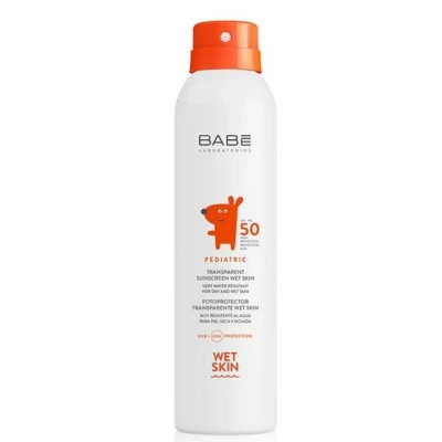 Afbeelding van Babé Pediatric Wet Skin Zonnecreme SPF50+ 200ml
