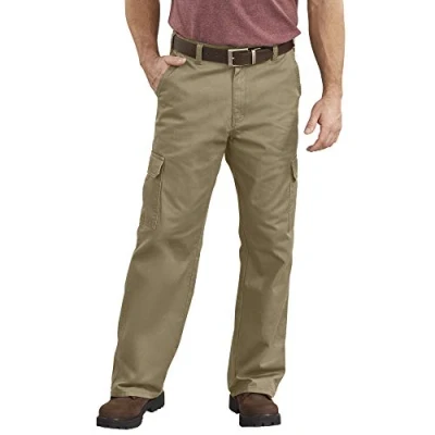 Afbeelding van Dickies Werkbroek met losse pasvorm voor heren, Rkahki, Kaki, 40W / 32L