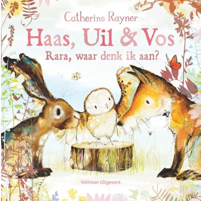 Afbeelding van Veltman uitgevers haas, uil &amp; vos rara, waar denk ik aan?