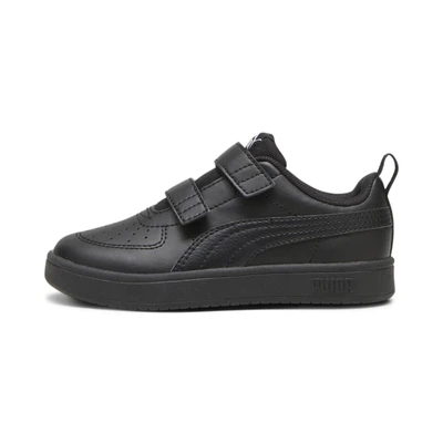 Afbeelding van PUMA Rickie V sneakers, Zwart/Grijs, Maat 30