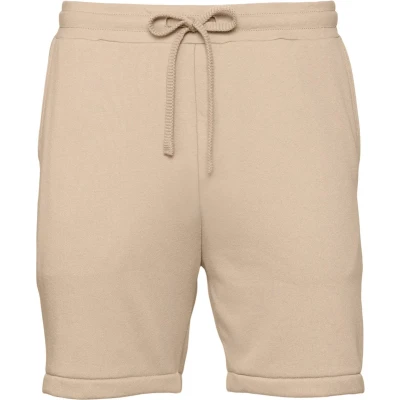 Afbeelding van Unisex fleeceshort korte broek Bella+Canvas Tan S