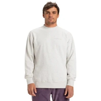 Afbeelding van Quiksilver SALT MIT Rundhalsausschnitt Sweater, Heren, Maat: Small, Grey