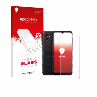 Afbeelding van upscreen Screenprotector voor Samsung Galaxy XCover 7 Pro (Voor+Camera) Folie Beschermfolie Beschermglas transparant
