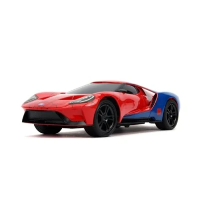 Afbeelding van JADA TOYS 253226002 Marvel Spider Man RC 2017 Ford GT 1:16 modelauto voor beginners Elektro Sportwagen