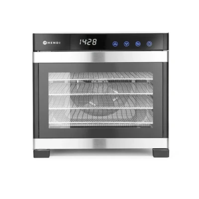 Afbeelding van Voedseldroger Profi Line, Digitaal, 6 Roosters, 340x450x(h)311mm Hendi