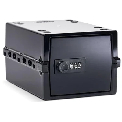 Afbeelding van Lockabox Mini™ Jet Premium afsluitbare opbergdoos 3 liter combinatieslot box voor voedsel, medicijnen en thuisveiligheid BPA vrij