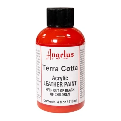 Afbeelding van Angelus leerverf Terra Cotta Rood 118ml