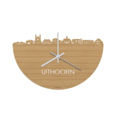 Afbeelding van Skyline Klok Uithoorn Bamboe