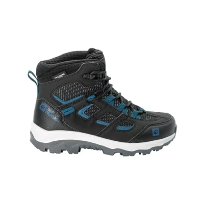 Afbeelding van Jack Wolfskin VOJO Texapore MID Unisex Outdoorschoenen voor kinderen, Maat: 30, Schwarz Textiel/ synthetisch