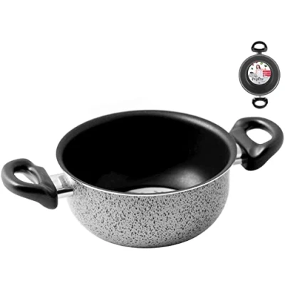 Afbeelding van HOME Braadpan 2 Handvatten Non stick Salpepper Cm 28 Kookpot