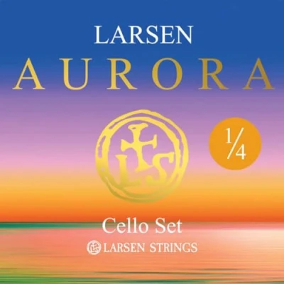 Afbeelding van LARSEN STRINGS Cello snaren Aurora set 1/4 Medium