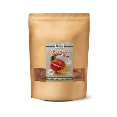 Afbeelding van Biojoy BIO Mango (1 kg), gedroogd, ongezoet en vrij van zwavel