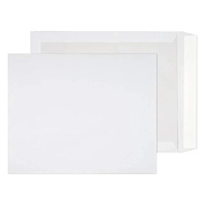 Afbeelding van Blake Puur Verpakking 394 x 318 mm Board Back Pocket Peel &amp; Seal Enveloppen (3200) Wit Pack van 100